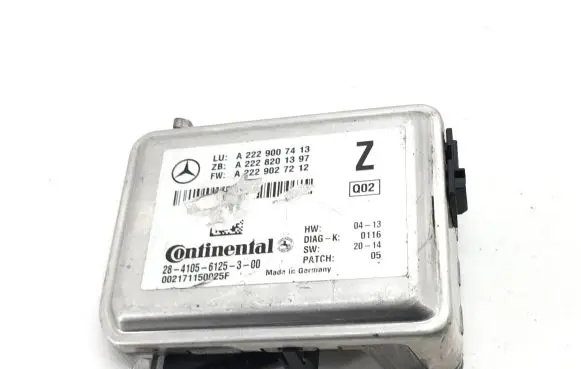 Mercedes-Benz A W177 Windshield/windscreen camera A2229007413