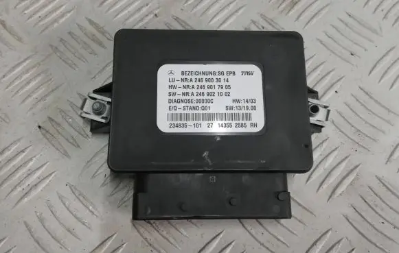 Mercedes-Benz B W246 W242 Hand brake control module A2469003014 A2469021002
