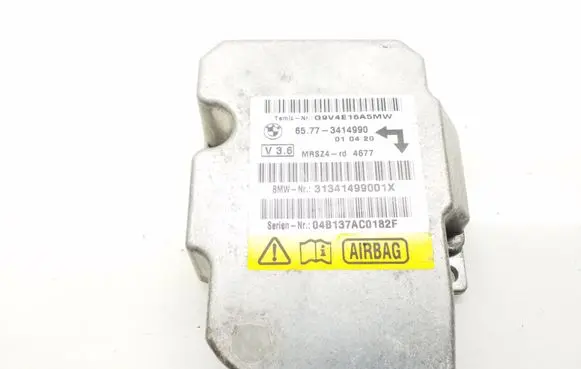 BMW X3 E83 Airbag control unit/module 65773414990 3414990