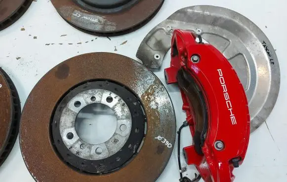 Porsche Taycan 9J1 Front brake caliper PORTAYZAC5017090