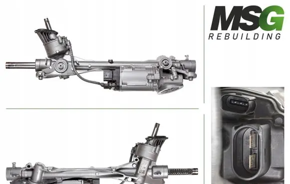 Volkswagen Golf VII Steering rack VW415SL00R 5Q1423053G 5Q1423053AD