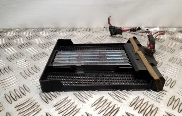 Electric cabin heater radiator