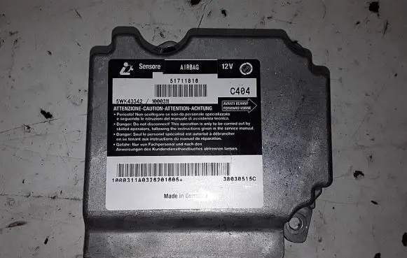Fiat Stilo Airbag control unit/module 5WK43342