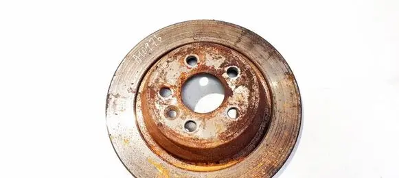 Ford Mondeo MK IV Rear brake disc neventiliuojamas