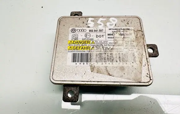 Audi A4 S4 B8 8K Headlight ballast module Xenon 8K0941597 H05S0003 10R023689