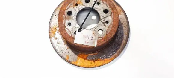 Citroen Jumper Rear brake disc neventiliuojamas