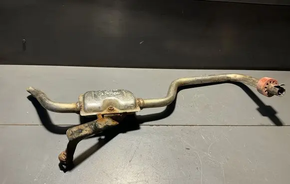 Volkswagen Touareg I Webasto auxiliary heater silencer 7l0819084b