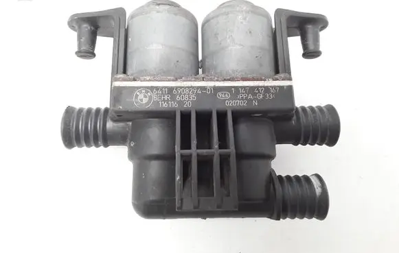 Coolant heater control valve