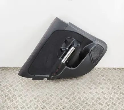 Rear door card panel trim