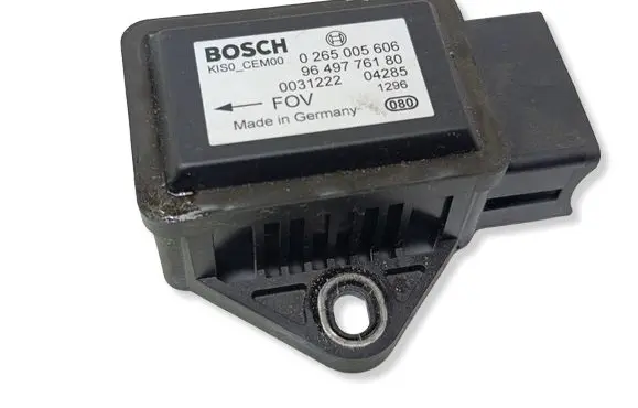 Citroen C4 I ESP acceleration yaw rate sensor 9649776180 0265005606