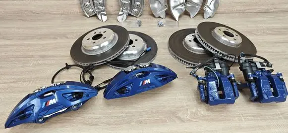 BMW 8 G16 Brake discs and calipers set 6885565 6885566 6875283