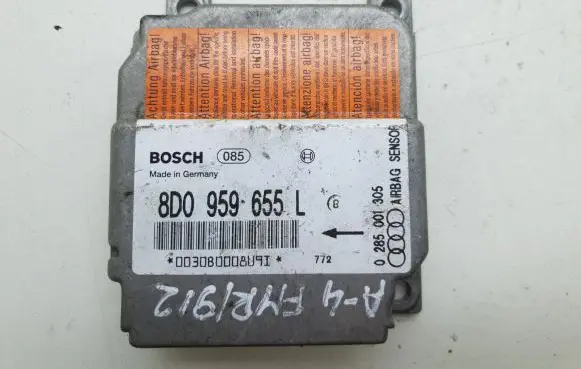 Audi A4 S4 B5 8D Airbag control unit/module 8D0959655L