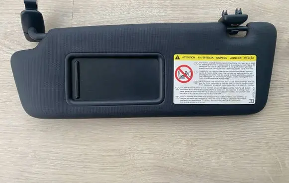 Audi A3 S3 8V Sun visor 8V0857551 BLACK