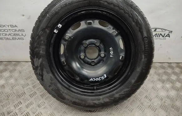 Skoda Fabia Mk2 (5J) R14 spare wheel 6Q7601027C