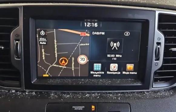 KIA Sportage Screen/display/small screen 96560-F1610 IMPRK1400363
