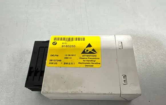 BMW 5 E60 E61 Center console control module 9183233