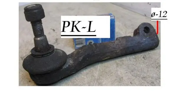 Renault Scenic I Steering tie rod end 47382