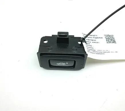 Lexus LS 460 - 600H Tailgate/boot open switch button 8493050060