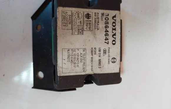 Volvo S60 Immobilizer control unit/module 30862223 30864647 20862223