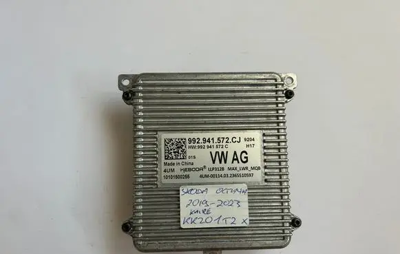 Skoda Octavia Mk4 Headlight ballast module Xenon 992941572CJ KK201T2