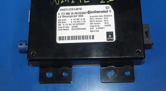 Mercedes-Benz E W212 Cruise control unit/module A1729002809