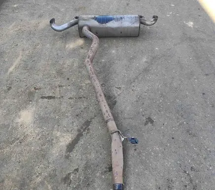 Audi Q7 4M Muffler/silencer 4M0253181BQ