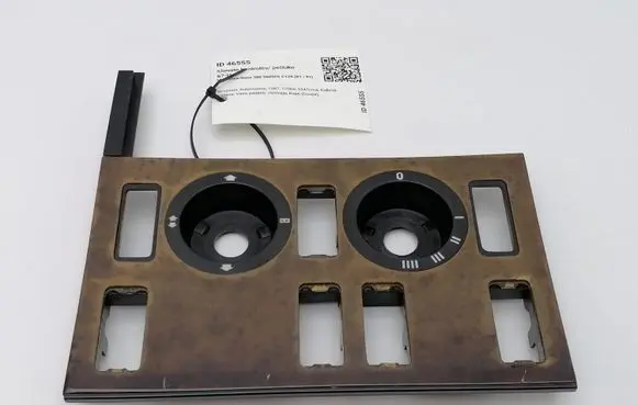 Mercedes-Benz 380 560SEC C126 Climate control/heater control trim 1266830375
