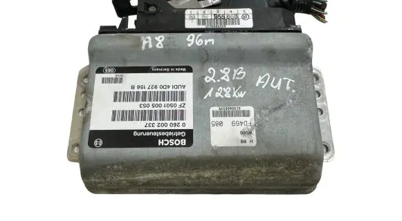Audi A8 S8 D2 4D Gearbox control unit/module 4D0927156B ZF0501005053 0260002337