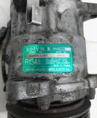 Peugeot 807 Air conditioning (A/C) compressor (pump) SD7VCAF