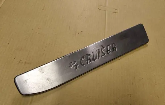 Front sill trim cover