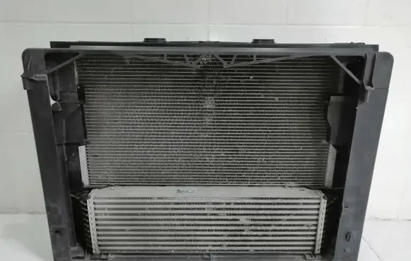 BMW 5 F10 F11 Radiator set 7633273-01 7805629-06