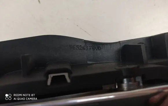 Citroen C6 Rear door interior handle trim 96526176VD