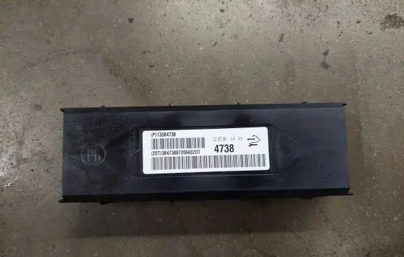 Opel Insignia A Air conditioning/heating control unit 13584738 4738 3847388720660026