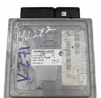 BMW 3 E90 E91 Engine control unit/module ECU 7574544