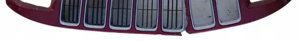 Jeep Grand Cherokee Front bumper upper radiator grill