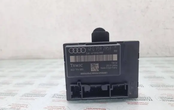Audi A6 S6 C6 4F Door control unit/module 4F0959795F 4F0910795F