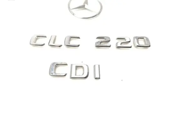 Mercedes-Benz CLC CL203 Fender model badge letters 