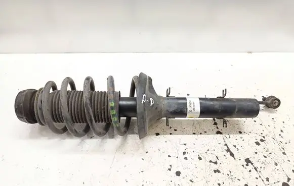 Front shock absorber with coil spring