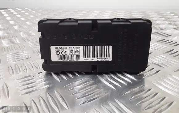Peugeot 207 CC Engine control unit/module 9664177280