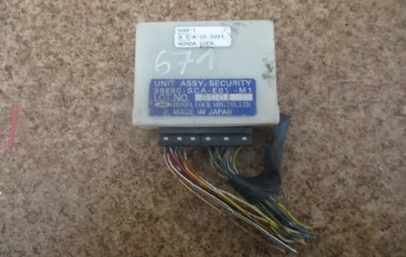 Honda CR-V Alarm control unit/module 