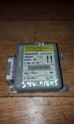 Volvo S40, V40 Airbag control unit/module 30611294f 0285001147