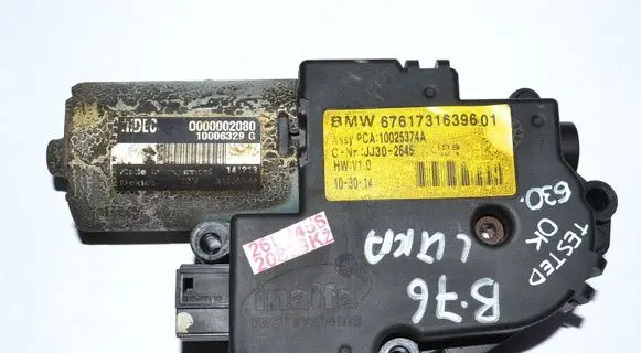 BMW X3 F25 Sunroof motor/actuator 67617316396 7316396