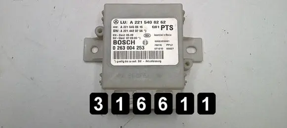 Mercedes-Benz S W221 Engine control unit/module A2215408262