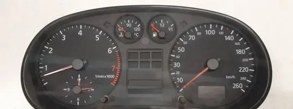 Audi A3 S3 8L Speedometer (instrument cluster) 8L0919860C