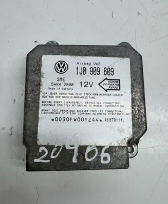 Volkswagen Golf IV Airbag control unit/module 1J0909609 46970111 5WK42800