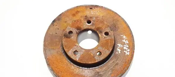 Nissan Almera Tino Front brake disc ventiliuojamas
