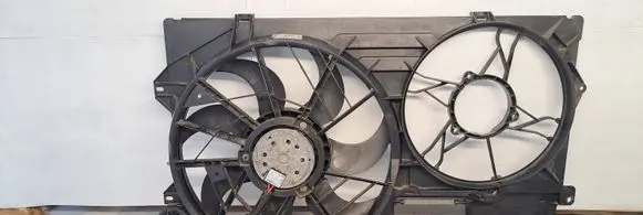 Volkswagen Multivan T5 Radiator cooling fan shroud 7H0121201AL B3959004 7H0959455A