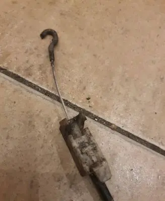 Audi 80 90 S2 B4 Fuel cap flap release cable 