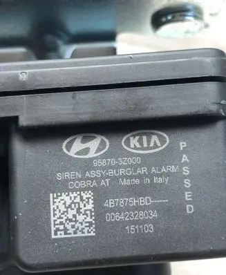 Hyundai i40 Alarm system siren 968703Z000 958703Z000 4B7875HBD