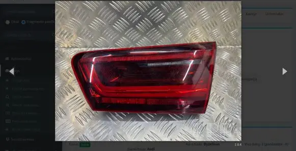 Audi A6 S6 C7 4G Tailgate rear/tail lights